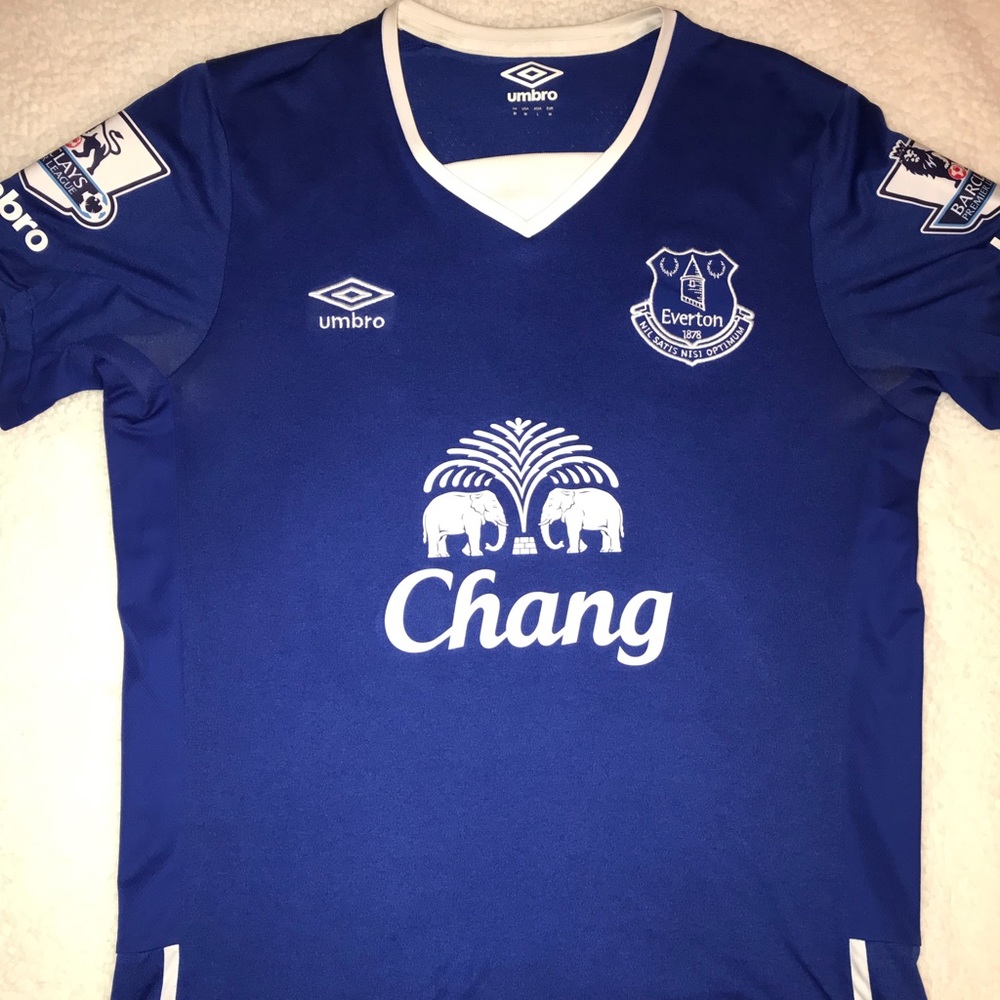 2015/2016 Everton Ross Barkley Authentic Home Kit
